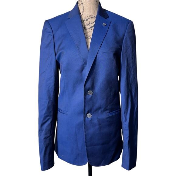 Ted Baker London Modern Fit Wool Suit Jacket Size 38L - Picture 1 of 10